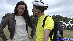 lingerie mature gets pussylicked and, oops, pounded so hard