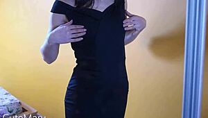 Young Couple Engages In Rough, Hardcore Sex With Swallowing And Striptease.