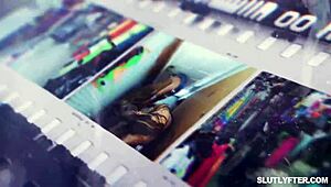 Black Teen Gal Takes Hard Dick from LP Officer Slamming Her from Behind in Office