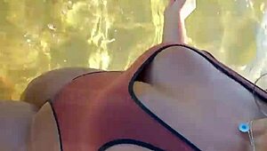 I Wait For You In My VIP Room To Show How The Tan Mark Turned Out