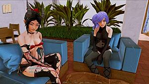 Exploring the Harem Hotel in This Game Adventure