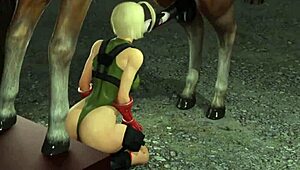 Is Cammy sucking that big cock?