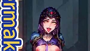 Ai art tiktok dance compilation featuring frieren toga eva