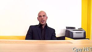 hungry gay hunk sucking cock in pov fucking