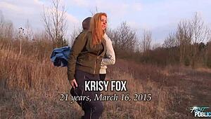 Naive Blonde Feels Intense Pleasure During Outdoor Fucking and Facial