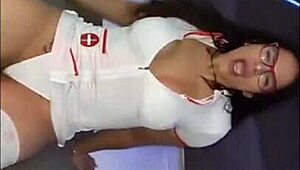 Nurse Aleja Delivers Intense Pleasure With Her Huge Assets In Hospital