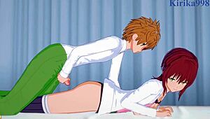 Ryouko Mikado And Tearju Lunatique Fuck Rito Yuki In Intense Hentai Sex