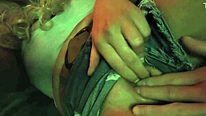 Blonde Milf Craves Ass Licking Post-Halloween Bash