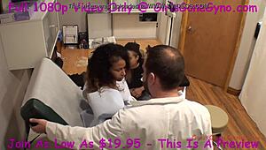 Katalina's Girlfriend Spies on Her Nude Medical Exam at GirlsGoneGyno