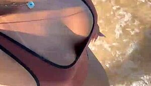 I Wait For You In My VIP Room To Show How The Tan Mark Turned Out