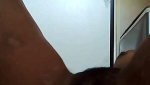 Kellybabee's Black Pussy Gets Fingered and Masturbated in This Casual Scene