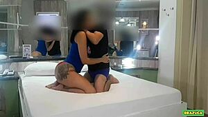 Hey, I picked up that tattooed brazilian babe for deep oral and came in her pussy