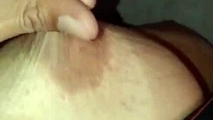 She Fell Asleep On Lap, I Filmed Her Tits Secretly.