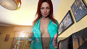 Summers Gone 4: Redhead With Big Tits In 3D Porn