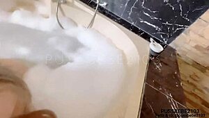 Pinay Babe Fucked Hard and Creampied in Tight Pussy During Hot Jacuzzi Session