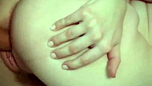 cute teen gets facial for first time, tasting cum during holidays