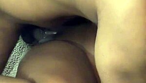 Phat Ass Ebony Booty Moans As She Takes All My Cum In Her Dripping Tight Pussy