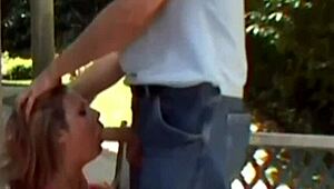 brunette babe enjoys group activity with guys