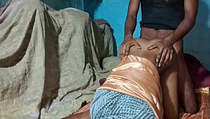 Nephew fucks aunt's big pussy under skirt