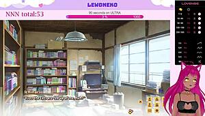 Vtuber LewdNeko Moans While Playing Love Cubed Part 1