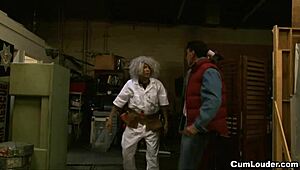 Amy Brooke Fucks in Cowgirl Parody of the Future