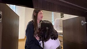 I didn't notice my maid was so hot until she bent over cleaning the study.