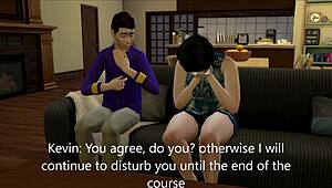 Fuck and Cum Inside Friend’s Slut Mom in Sims 4