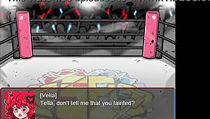 in this sb catfight part 2, anime girls fight and get bound