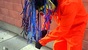 Officer Ramos Nabs Gibby the Clown for Wild Public Action