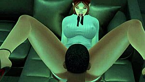 lipsy uralia is the spotlight girl with big tits getting fucked by a monster black cock in this 3d porn