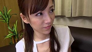 I can’t get over this Japanese beauty’s huge chest in action!