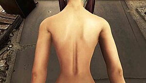 Fallout 4 Pink Haired Bondage