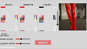 Bound Mature in Metal Bondage Fetish Game!