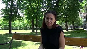 german scout - wanna see skinny teen gina fucked hard after uni?