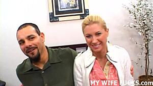 Watch This Pornstar Pound Your Wife Hard In Humiliating POV Slave Session!