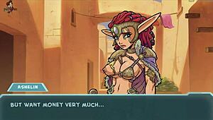 Princess Ashelin gets fucked boldly in game