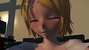 Rin Explores Sensual Pleasures On The Massage Chair