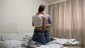 yo, uncut twinkies banging hard in euro style