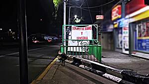 That transsexual in a miniskirt flashing in public is such a whore