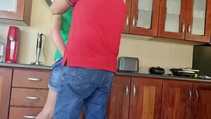 Intense Fucking with Monster Cock Before Husband Returns