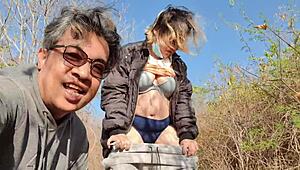 uhh, got bent over in tall grass, so wild...