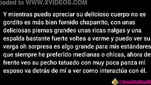 latina milf with big tits gets fucked by old cuckold husband watching