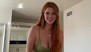 I dared my best friend to show her blowjob skills. She’s the girl next door with big natural tits!