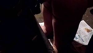 Butt fucking with thin dildo feels amazing 😈