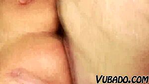 This mature couple gets naughty exploring on the couch! 😜