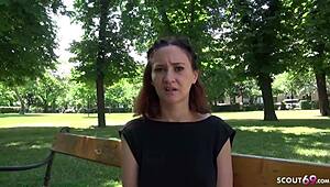 german scout - wanna see skinny teen gina fucked hard after uni?