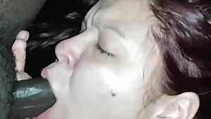 i deep throat that big black cock so wet and sloppy, but i mean deepthroat it good