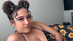 My ebony teen step sis wanna get pregnant bad, yo! Funsizedmegan in household fantasy with Scott Stark got me shook...