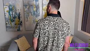 holiday vacay with nina dolci starts with intense cowgirl riding