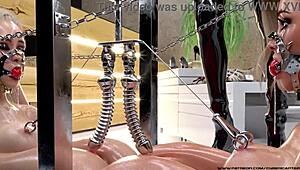 hardcore bdsm metal bondage compilation by cybercaptain gets me wild